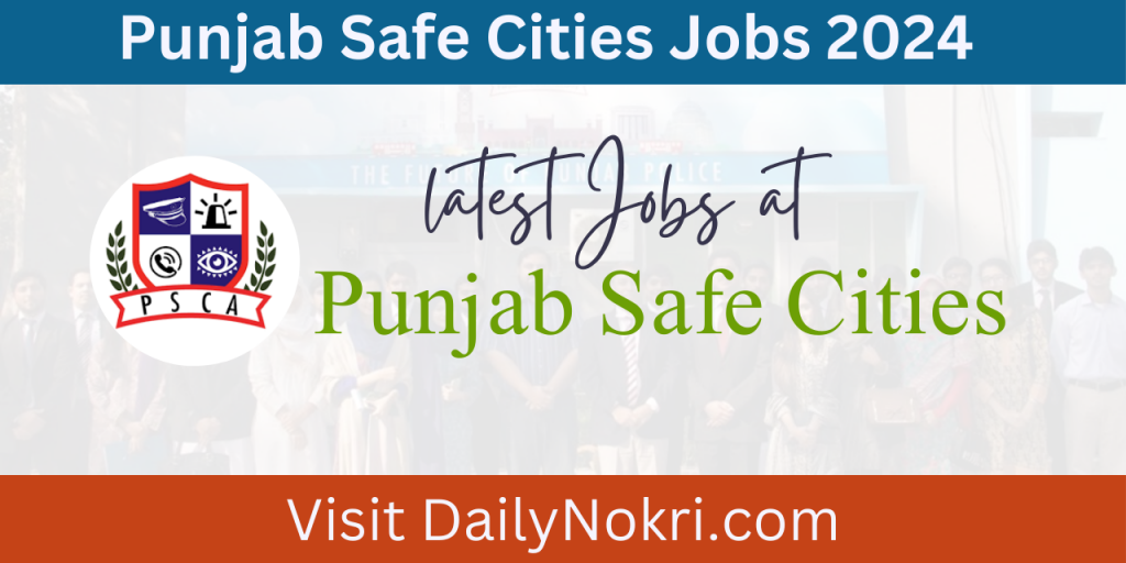 Punjab safe Cities Job 2024