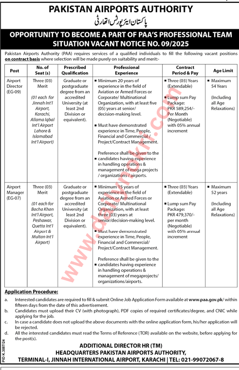 Pakistan Airports Authority
