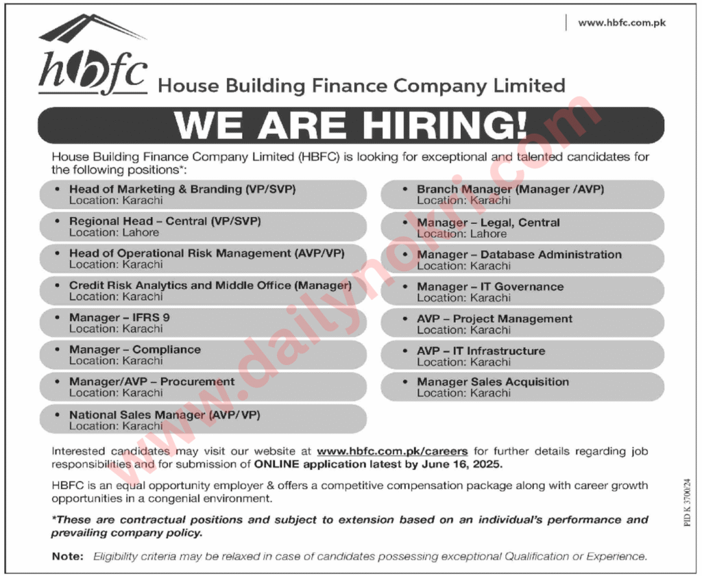 House Building Finance Company Limited 