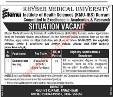 Khyber Medical University (KMU-IHS) Kurram