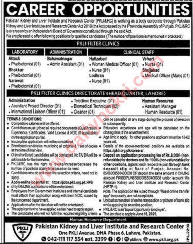 Pakistan Kidney and Liver Institute & Research Center