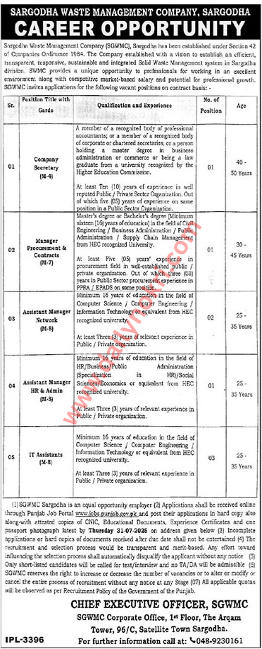 Sargodha Waste Management Company