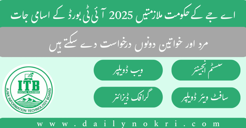 ajk gov jobs