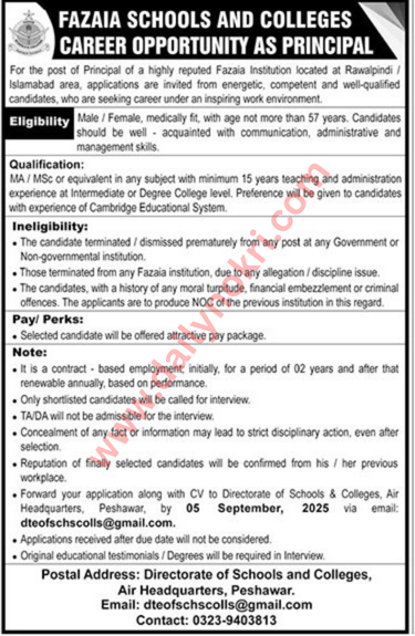 Jobs in Islamabad pakistan
