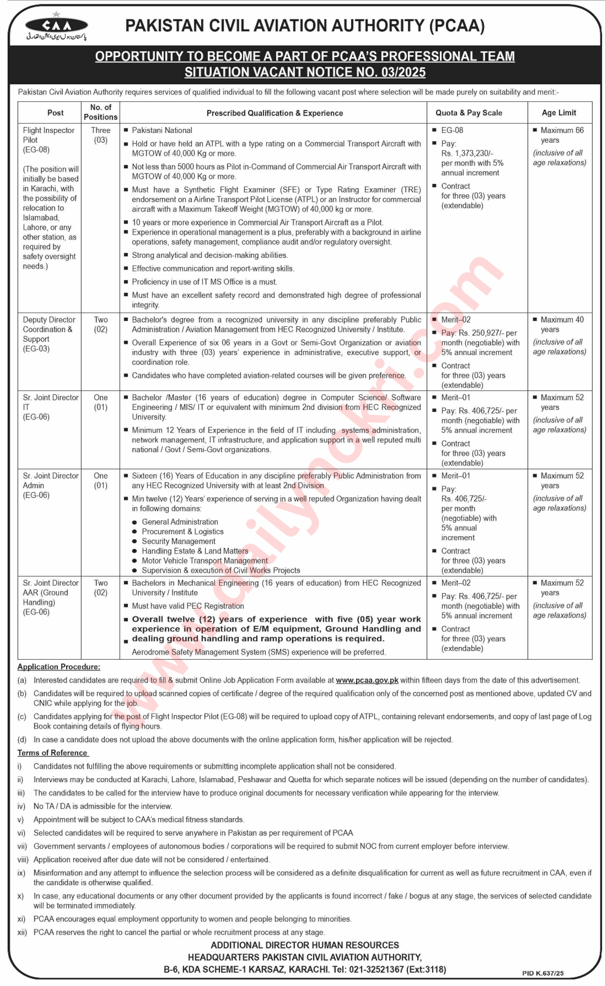 Government Jobs in Pakistan 2025 Latest Govt Jobs Today