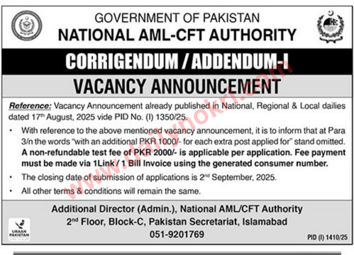 National AML-CFT Authority